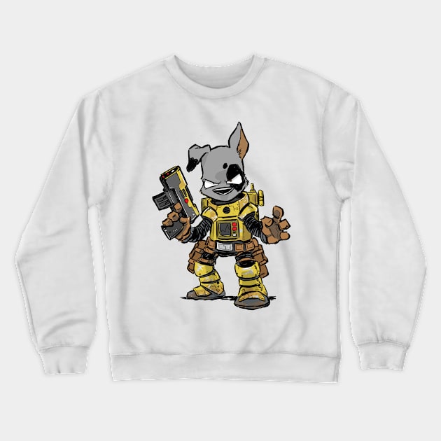 Bounty Hunter - Ruff Dangersen Crewneck Sweatshirt by craigbruyn